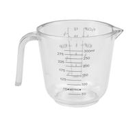 DIYEAH Tasse à Mesurer avec Balance Précise Résistante la Chaleur en Acrylique 300ml pour Cuisson et Pâtisserie à Domicile Restaurant
