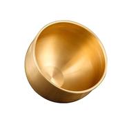 DIYEAH Tasse à Thé Laiton Rétro Décorative à Boire pour Maison Bureau et Cérémonie Du Thé Design Classique Doré Facile à Nettoyer