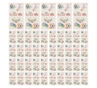 DIYEAH Tatouages Temporaires Football pour Visage - 10 Paquets de 5 Feuilles - Autocollants pour Supporters Filles et Garçons - Décorations Fêtes Sportives et Jours de Match