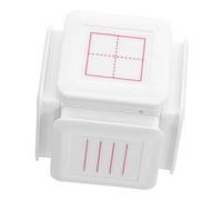 DIYEAH Teaching Seal Stamp Six-sided Self-inking Classroom Aid For Handwriting Practice Versatile Preschool Kindergarten Writing Tool With Multiple Grids For Structured Learning