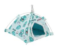 DIYEAH Tente Douillette pour Petits Animaux en Peluche et Toile Résistante, Lit Confortable pour Hamsters et Cochons d'Inde, Utilisable Toutes Saisons