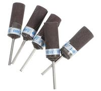 DIYEAH Têtes de Meulage Abrasives 2,35 Mm 5 Pcs 240 400 600 800 1000 Bâtonnets de Ponçage pour Outils Rotatifs Tambours de Ponçage pour Perceuse à Colonne Ongles