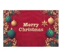 DIYEAH Toile de Fond Murale de Noël 120X80 CM Décorative Motifs Candy Ballons pour Arrière-Plan Photo Festive Bannière Décorative pour Décoration Murale Intérieure et Extérieure
