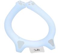 DIYEAH Tour de Cou Rafraîchissant D'été Bleu 18°c, Tube Refroidisseur Ergonomique Réutilisable pour Cou et Épaules, Enveloppement Rafraîchissant Anti-coup de Chaleur pour Temps Chaud,