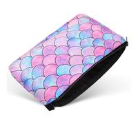 DIYEAH Trousse à Maquillage en Polyester Design Unique, Organisateur Portable pour Cosmétiques et Petits Objets, pour Voyage et Rangement Valise