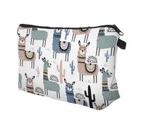 DIYEAH Trousse de Maquillage Multifonctionnelle Femme 1 Pièce, Paquet de Toilette Étanche Fermeture Éclair Lisse, Paquet de Voyage Léger et Spacieux pour Rangement Cosmétique Extérieur