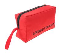 DIYEAH Trousse de Rangement Utilitaire Compacte en Tissu Oxford Imperméable avec Poignée, Pochette à Outils Zippée pour Mécanicien, Organisateur Cosmétique de Voyage, Sacoche Portable