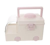 DIYEAH Trousse d'urgence Familiale en Plastique Compartimentée Grosse Capacité Boîte de Rangement Urgence avec Poignée, Portable, Maison Urgences