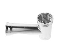 DIYEAH Tube de Hachoir à Viande en Alliage D'aluminium Argenté, Accessoire de Remplacement pour Broyeur Électrique, Facile à Nettoyer et Performant, Cuisine à Domicile