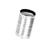 DIYEAH Tube Évacuation Aluminium Flexible pour Cuisine Conduit Air Extensible Double pour Extraction de Installation Facile Durable