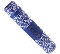 DIYEAH Tube Télescopique Pour Affiches Et Dessins Usage Professionnel Bleu Et Blanc à Motifs Qinghua Extensible 35-62 Cm Papier Résistant à La Lumière Protection Anti-plis Pour Bureau Et Expédition