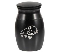 DIYEAH Urnes Funéraires pour Chien Urne pour Cendres de Chien Boîte à Bijoux Souvenirs Coffret Cinéraire pour Animaux