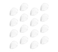 DIYEAH Verre Transparentes pour Nail Art 100 Pcs - Présentoir à Ongles en Verre - Palette D’affichage Couleurs Vernis à Ongles UV - Outil Manucure pour Salon et Entraînement