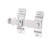 DIYEAH Verrou de Porte Coulissante Acier Inoxydable Robuste et Targette Sécurisée pour Fenêtre Meuble Porte Intérieure et Extérieure Installation Facile Usage Polyvalent