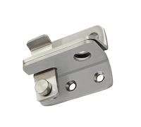 DIYEAH Verrou de Porte en Acier Inoxydable Robuste Verrou de Culasse Anti-effraction Installation Horizontale/droite pour Porte de Maison Lot Gros Modèle Acier Solide