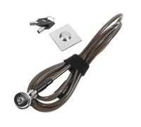 DIYEAH Verrou de Sécurité Portable pour Ordinateur Portable Acier Renforcé Boucle Câble Vol pour Bureau et Maison