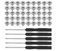 DIYEAH Vis D'installation SSD M2x3mm Métal 500 Pcs 5 Tournevis Kit de Fixation pour Disque Dur SSD et Carte Mère PC Vis de Réparation pour Ordinateur Portable et Mini-pc