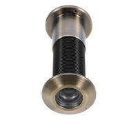 DIYEAH Visionneuse de Porte de Zinc avec Couvercle de Confidentialité Large Angle pour Sécurité Effraction Installation Polyvalente pour Portes Entrée Appartement Bureau et Finition