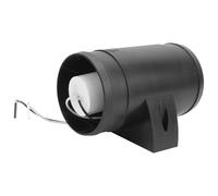 Diyeeni 12V 3in Ventilateur D'extraction, 145CFM Ventilation pour | Ventilateur compact avec boîtier résistant à la corrosion, faible consommation de courant pour salle de bain, yacht, entrepôt