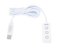 Diyeeni 3 Keyput, Macro Programmation clé Connexion USB Magnétique pour Les Jeux (White)