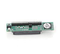 Diyeeni Adaptateur IDE vers SATA 2,5 Pouces, Disque Dur SATA HDD Femelle vers IDE 44 Broches Carte Adaptateur convertisseur mâle, Disque Dur SATA 7 + 15 Broches vers Adaptateur IDE