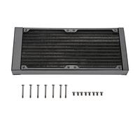 Diyeeni Aluminum Heatsink Tower 12 Pipe, Watercooling Refroidisseur PC Refroidissement CPU 9.5mm OD, pour Ordinateur, Appareil Industriel(240mm)