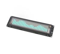 Diyeeni Analyseur de Spectre Audio VFD, Affichage du Spectre de Musique contrôlé par le Son, Module de Lumière de Rythme Atmosphérique pour Ordinateurs CD MP3, Horloge Numérique