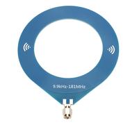 Diyeeni Antenne à Boucle avec Connecteur SMA, Antenne à Boucle BB Active 9,9 KHz-181 MHz pour la Randonnée en Plein Air et Le Camping (Aiguille intérieure à Filetage Interne)