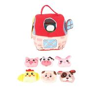 Diyeeni Baby Farm Branc Enfants avec des Animaux Remplis, des Enfants Doux Interactifs Granges Sweet Development pour Les Tout-Petits