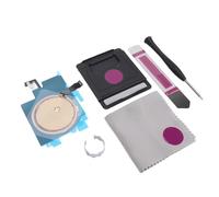 Diyeeni Bobine de Charge sans Fil NFC, Remplacement pour Téléphone iOS 17, Puce NFC, Bobine de Panneau de Charge sans Fil avec Câble Flexible et Outils de Réparation