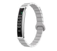 Diyeeni Bracelet de santé Intelligente, activité Portable et Tracker de Fitness avec Application pour Le Mode Multi Sport, Améliorer Le Sommeil, Le Stress et Le Bien-être, l'appel (Silver)