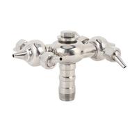 Diyeeni Buse Rotative à 360 Degrés, 2-16r / Min-vitesse Universellement Rotatif Nettoyage Buccal 120 ℃ Résistance à la Température pour le Récipient de Rinçage