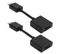 Diyeeni Câble D'extension, Version Mâle vers Femelle 2.0, Prise en Charge de la Résolution 4K Full HD, avec Adaptateur Rotatif Réglable, pour Projecteurs sans Fil, Décodeurs,