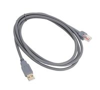 Diyeeni Câble USB pour Scanner de Codes-Barres pour Symbol LS2208 LS1203 DS6707 DS6708, Câble de Numérisation de 2 Mètres de Long, de Données de Remplacement ABS Durable Plug and Play