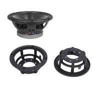 Diyeeni Cadre de Bassin de Haut-Parleur, 2PCS Metal Frame Subwoofer Holder Woofer Support Stand Bass Basin Panier Pièces de Réparation, 121mm Diamètres Extérieurs