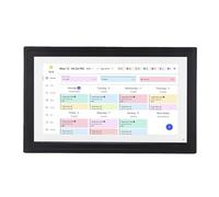 Diyeeni Calendrier Mural Intelligent, Planificateur Familial Numérique, écran Tactile Interactif avec Application WiFi, Synchronisation des Tâches, Planification des Repas pour (Prise UE)
