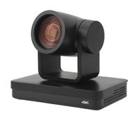 Diyeeni Caméra HDMI LAN USB3.0 PTZ 4K, Zoom Optique 12X Webcam PTZ IP Live Streaming, Mise au Point Automatique, pour Les Services de L'église Conférence Vidéo Live (Prise UE)