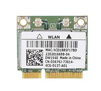 Diyeeni Carte réseau sans Fil, Carte Mini PCI-E WiFi Double Bande 300Mbps 2,4/5 GHz pour Dell DW1540/1530, Prise en Charge de 802.11a/b/g/n, Windows 2000/XP/VISTA/7