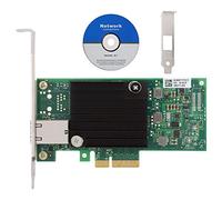 Diyeeni Carte réseau X550-T1, Adaptateur réseau convergé Ethernet 10Gigabit 10G PCI-E pour Intel X550-T1 X550-T1, Carte Adaptateur réseau pour Serveur Ethernet, Carte réseau PCI-E