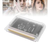 Diyeeni Cartouche 4000 en 1 pour Mega Drive pour Console de Jeu MD1 MD2 MD3 CD X 32X, Carte de Jeu avec Carte de Stockage de 8 Go, pour Système Maître pour Jeux 32X, Prend en Charge le (Blanc