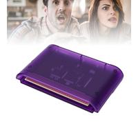 Diyeeni Cartouche 4000 en 1 pour Mega Drive pour Console de Jeu MD1 MD2 MD3 CD X 32X, Carte de Jeu avec Carte de Stockage de 8 Go, pour Système Maître pour Jeux 32X, Prend en Charge le (Violet