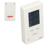 Diyeeni Compteur EMF Rechargeable par USB, Détecteur de Rayonnement de Champ électromagnétique avec Alarme Sonore et Lumineuse, Champ électrique 3 en 1, Testeur de Magnétique et RF pour Haute/basse