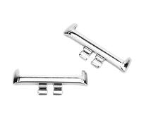 Diyeeni Connecteur de Sangle de Montre, Adaptateur de Watch Band Metal 20mm 1 Paire Release Rapide pour Le Remplacement de la Smartwatch pour 2i (Silver)