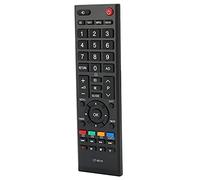 Diyeeni CT- 8519 Télécommande TV Durable pour Remplacement 10m Adaptée à Toutes Les Personnes ABS Noir 1pc