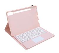 Diyeeni Étui pour Clavier Touchpad pour Tab P12 12,7 Pouces 2023, 7 Couleurs Rétro-éclairage Trackpad Clavier PU Folio Stand Cover Case avec Porte-Stylo pour 12,7 Pouces Tab P12 2023