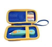 Diyeeni Étui pour Stylo 3D 3DoodlerStart+ Essentials 2023 2024, Organisateur de Rangement en Nylon EVA Résistant aux Chocs et à L'eau avec Poche en Filet Extensible, pour Recharge de