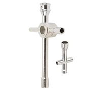 Diyeeni Jeu de Clés à Croix RC, 2 Pièces ouille Hexagonale en | Tournevis à écrou hexagonal pour voiture RC 1/10 1/14 1/18, avec tailles 4mm 5mm 5.5mm 7mm 8mm 10mm 17mm, pour retirer