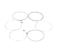 Diyeeni Jeu de Cordes Professionnel Orphee RX19 pour Guitare électrique, Tension Moyenne, Matériau en Alliage Brillant, 6 Pièces pour Guitare à Six Cordes