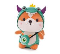 Diyeeni Jolie Poupée en Peluche écureuil, Jouet pour Fêtes de Noël, Réunions de Famille, Décoration de la Maison (Green)