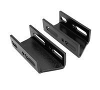 Diyeeni Kit de Supports de Descente de Barre Stabilisatrice Avant, Noir, | Support de relocalisation de barre stabilisatrice boulonné, avec matériel, pour Chevy C10 K10 C20 K20 K5 Jimmy 4WD